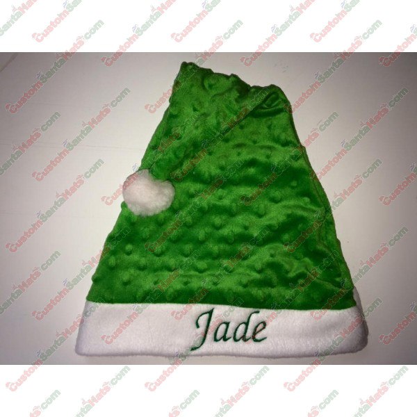 Green Dot Santa Hat
