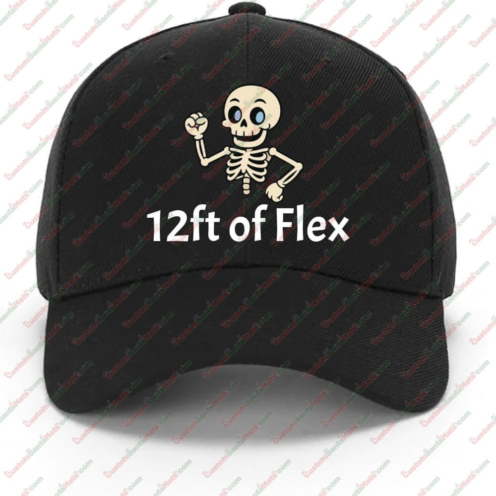 12ft of Flex - Cute Skelly Baseball Hat