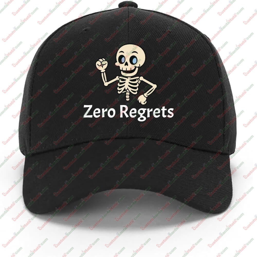 Zero Regrets - Cute Skelly Baseball Hat