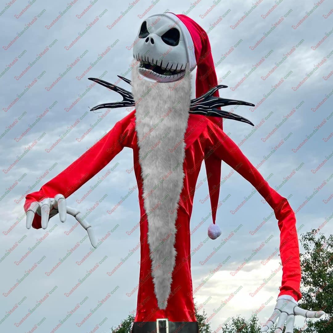 2026 Pre-Order Santa Costume for 13 foot Skellington