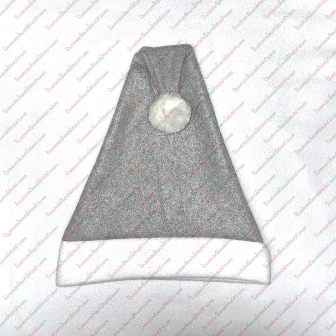 Light Gray Santa Hat