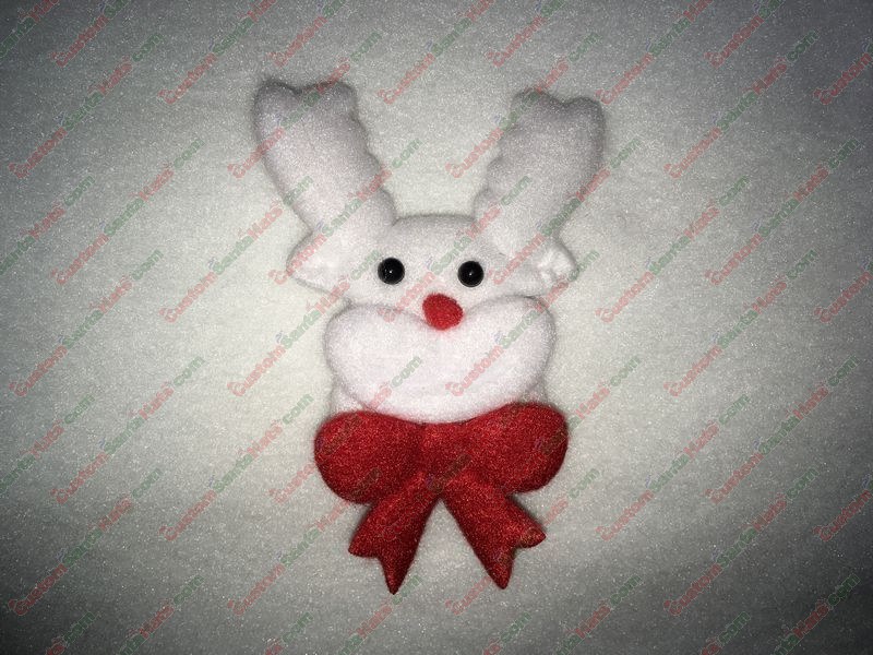 Reindeer White With Bow