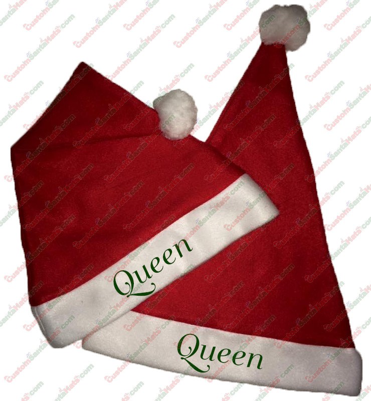 Queen & Queen Santa Hat Combo