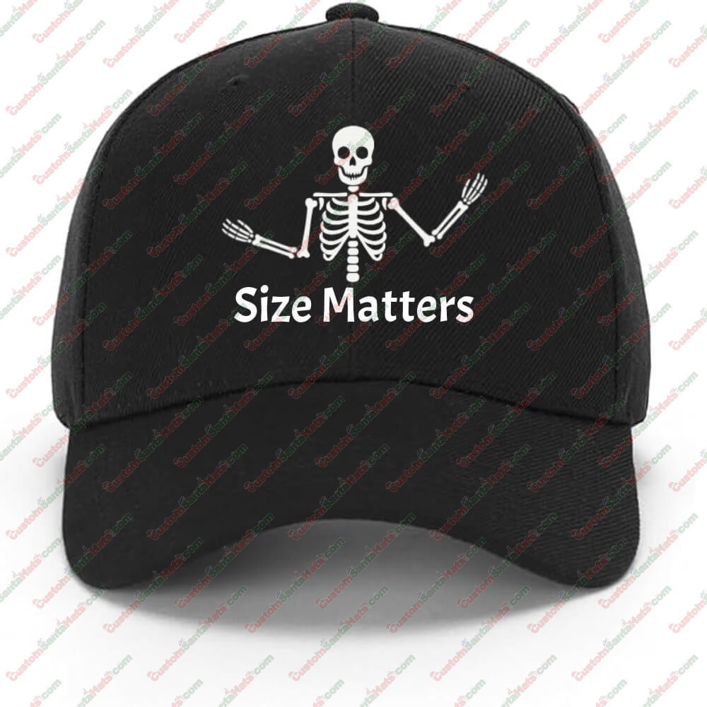 Size Matters - Classic Skelly Baseball Hat