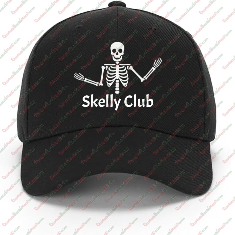 Skelly Club WIDE  - Classic Skelly Baseball Hat