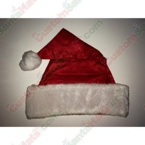 Felt Santa Hat Large Plush Brim