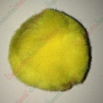 2" Yellow Pom Pom