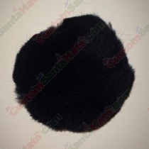 2" Black Pom Pom