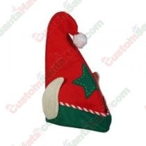 Elf Felt Hat With Ears Red