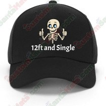 12ft and Single - Cute Skelly Baseball Hat