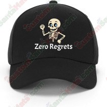 Zero Regrets - Cute Skelly Baseball Hat