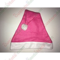 Fleece Pink Santa Hat SSF