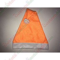 Fleece Orange Santa Hat SSF
