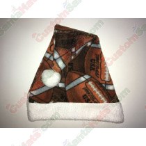 Football Santa Hat Fleece