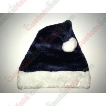 Dark Navy Blue Santa Hat Plush