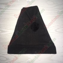 All Black Santa Hat