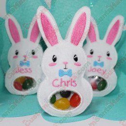 Felt Easter Candy Pouch Custom Name