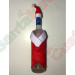 Santa Outfit Bottle Cover