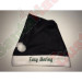 Fleece Black & White Santa Hat SSF
