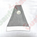 Light Gray Santa Hat