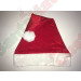 Red Velvet Plush Brim Santa Hat