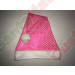 Hot Pink Sequin Santa Hat