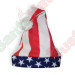 USA Flag Patriotic Santa Hat