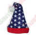 Stars Patriotic Santa Hat