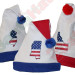 State Patriotic Santa Hat