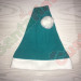 Caribbean Blue Teal Santa Hat