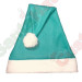 Teal Santa Hat