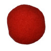3" Red Plush Ball - +$3.00