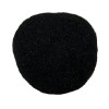 3" Black Plush Ball - +$3.00