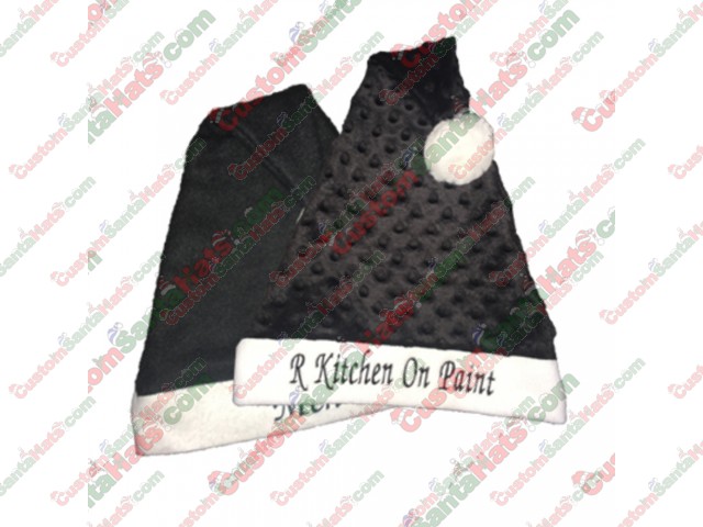 Black Santa Hats
