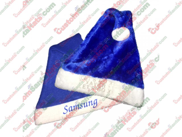 Blue Santa Hats Blue Santa Hats