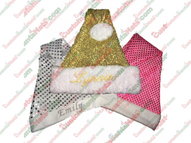 Sparkle Santa Hats