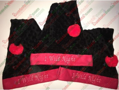 Red and Black Santa Hat ID-15