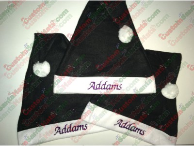 Black Santa Hat ID-22