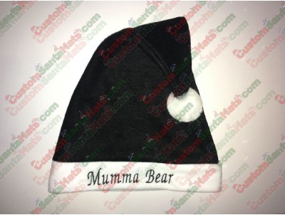 Black Santa Hat ID-24