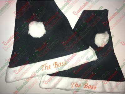 Black Santa Hat ID-28