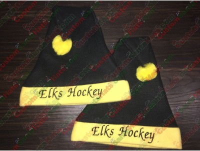 Yellow and Black Santa Hat ID-33