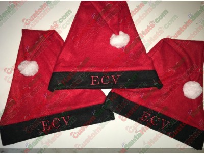 Red and Black Santa Hat ID-35
