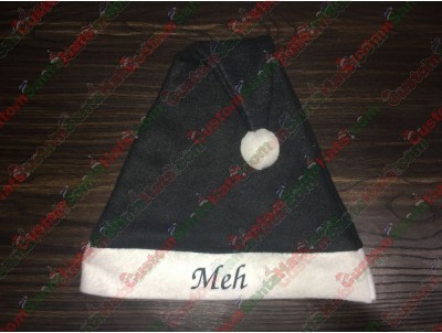 Black Santa Hat ID-6