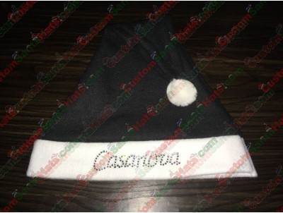 Black Santa Hat ID-8