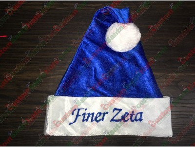 Blue Santa Hat ID-13