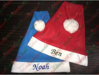 Blue Santa Hat ID-18