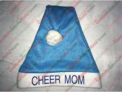 Light Blue Santa Hat ID-82