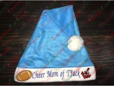Light Blue Santa Hat ID-86