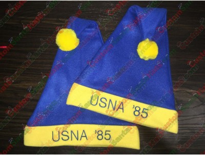 Yellow and Blue Santa Hat ID-9