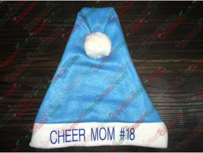 Light Blue Santa Hat ID-91